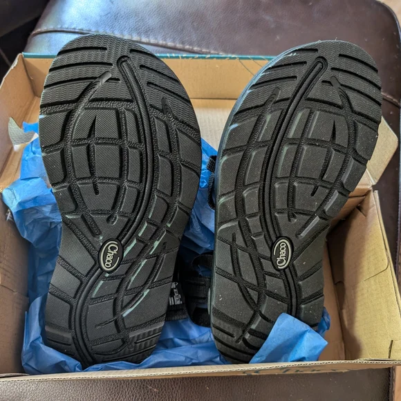 Chaco Black Strappy Sandals - Picture 3 of 4